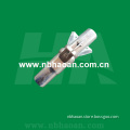 Hydraulic Coupling Type Latch and Flap